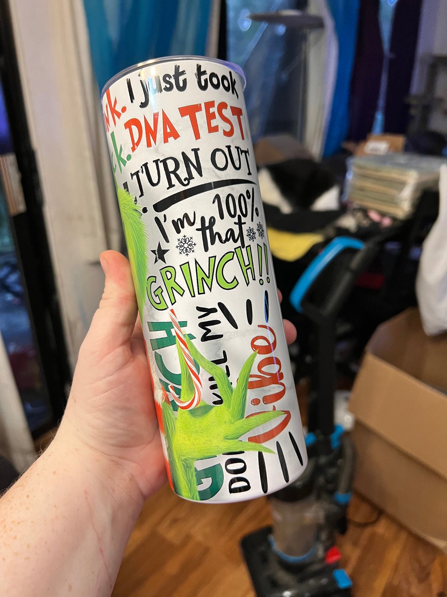 Grinch tumbler