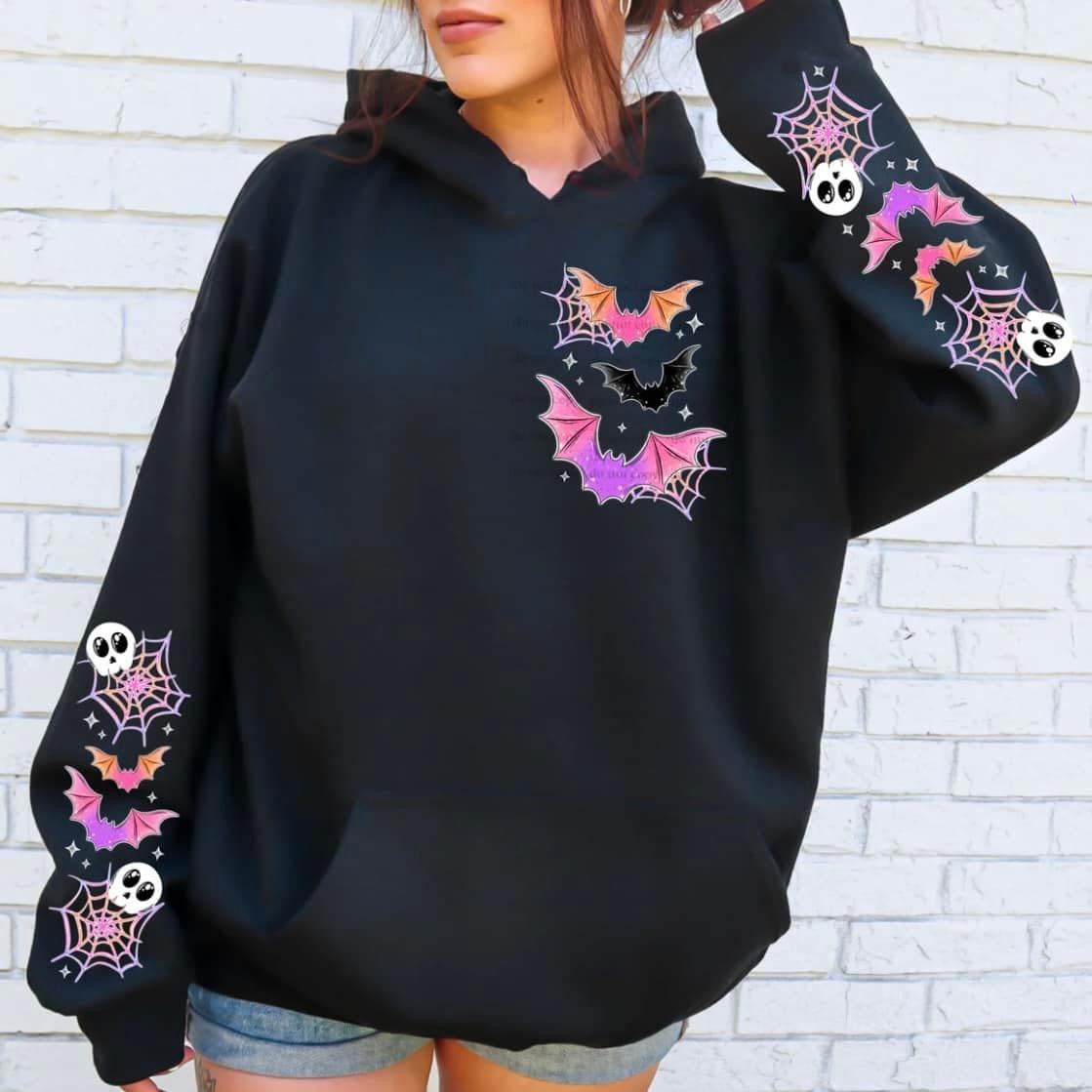 Pastel bats hoodie